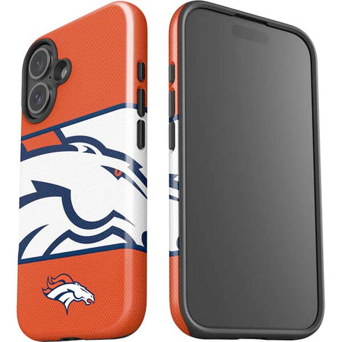 NFL Denver Broncos Zone Block iPhone 16 Plus Impact Case
